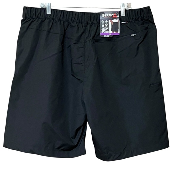 Gerry Tech Short 40 Black Stretch UV Protection Multi-Pocketed Outdoors NWT - Picture 1 of 12